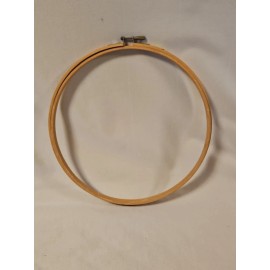 Unbranded Vintage Wooden Embroidery 10 Inch Hoop Unlined Made in Taiwan R.O.C. NEW