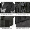 BOMTURN Great Tactical Outdoor Vest for Men Multifunctional Modular Molle