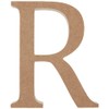 Create Crafts 56327 Wooden Letter, R, One size