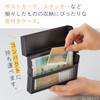 Lihit Lab Collel Compact Storage Case A6 Black A451-24