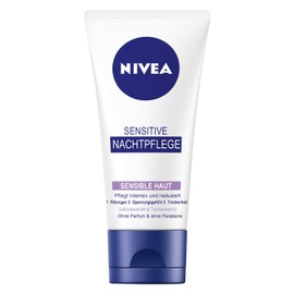 Nivea Sensitive Night Cream 50 ml Pack of 3 x 50 ml