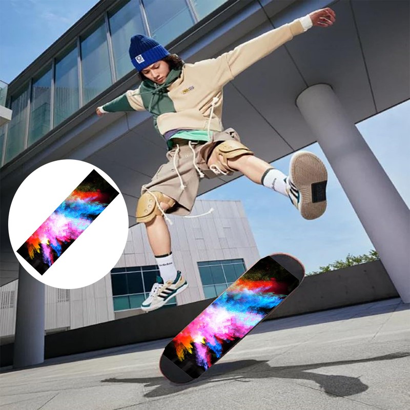 Floatdream Skateboard Grip Tape, Skateboard Sandpaper, Premium Non-Slip Coating, High