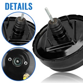 HARUMA Vacuum Power Brake Booster 53-2727 for Toyota 1996 1997 1998 1999 2000 2001 4Runner Truck SUV 2.4L 3.7L Power Brake Booster, 532727, 446103D700, 44610-3D700