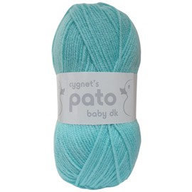 Cygnet Baby Pato DK Knitting Yarn/Wool - 100g Double Knit Ball - 13 Shades (Aquamarine - 791)