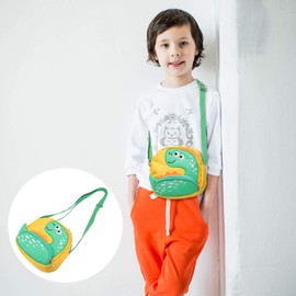 Cute Cartoon Shoulder Bag for Kids, Kindergarten Crossbody Bag, Toddler Favours Dinosaur Coin Bag