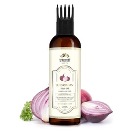 Generic Red Onion Hair Oil For Hair Growth & Hair Fall Control With Black Seed, All-natural, 100% Ayurvedic & Cold-Pressed Hair Oil For Stronger & Shiny Hair - 100ml