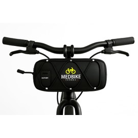 MEDBIKE LONDON Waterproof Bike Handlebar Bag Multi-Use Cycling Pouch & Crossbody Bag | Phone, Tools & Accessories Storage – Compact, Durable & Lightweight