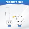 sourcing map 4" K Type Ceramic Kiln Furnace Thermocouple Sensor