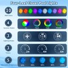 Wireless Pool Lights, Rechargeable Submersible LED Light with 10 Colors