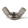 M3(1/8")304 Stainless Steel Butterfly Wing Nut Set,Hand Twist Tighten Hardware