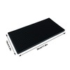 Bar Mat, Black Coffee Drying Mat PVC Bar Service Mat