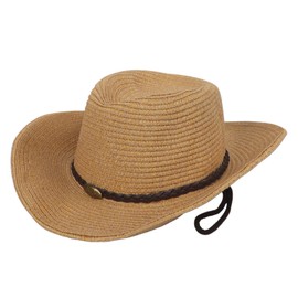 Afindern Straw Hat, Men's, Summer, Straw Hat, Wide Brim, Sunshade, Retro Style, Fashionable, Medium Folding Hat, UV Protection, Outdoor, Fishing, Farming, Garden, Travel, Climbing, Beach, Father's Day