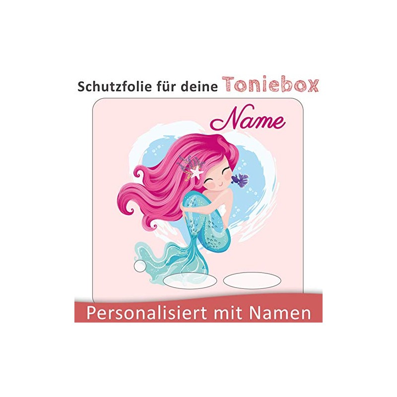 Coverlounge® Protective film suitable for the Toniebox with name, Little