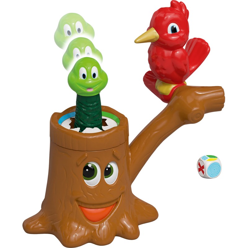 Schmidt Spiele 40638 Catch the Worm, Children's Game, 3D Action