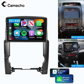 Camecho For Kia Sorento 2009-2012 Android 13 Car Stereo Radio GPS Navi Apple Carplay 64G
