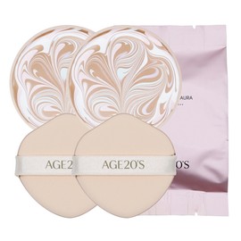 Age20s Pact Essence Cover Aura Refill 14g x 2 / 에이지20s 팩트 에센스 커버 아우라 리필 14g x 2개