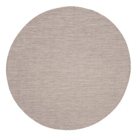 SAFAVIEH Courtyard Collection 6'7" Square Navy CY8520 Indoor-Outdoor Waterproof Easy-Cleaning Patio Backyard Mudroom Area-Rug