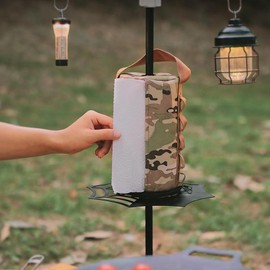 Paper Towel Holder Camping - Outdoor Tissue Box,Reusable Camping Tissue Box for Bathroom Kitchen, Napkin Dispenser