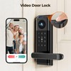 Video Smart Lock with Camera & Doorbell, 5-in-1 Keyless Entry