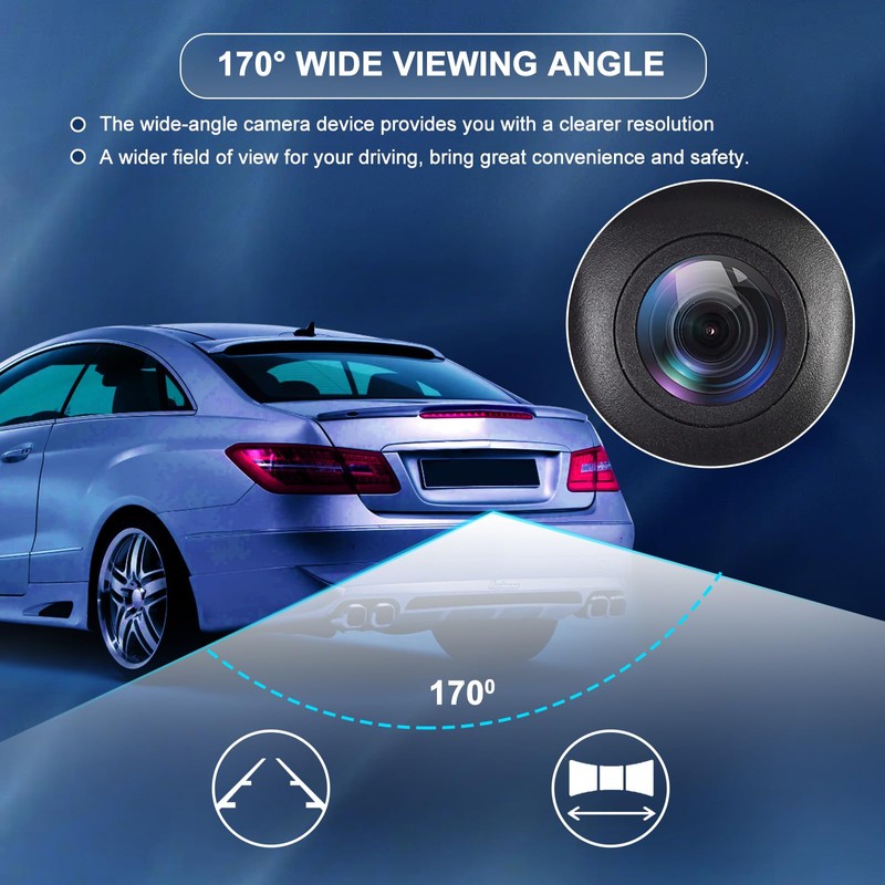 Partselect Rear View Backup Camera Replacement for Hyundai Santa Fe