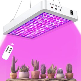 SERWING LED Grow Light Full Spectrum, Plant Grow Light with Veg & Bloom Switch for Hydroponic Indoor Plants LED Grow Lamp with Daisy Chain，with Remote Control