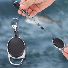 Multi-Function Fly Fishing Line Cutter Stainless Steel Zinger