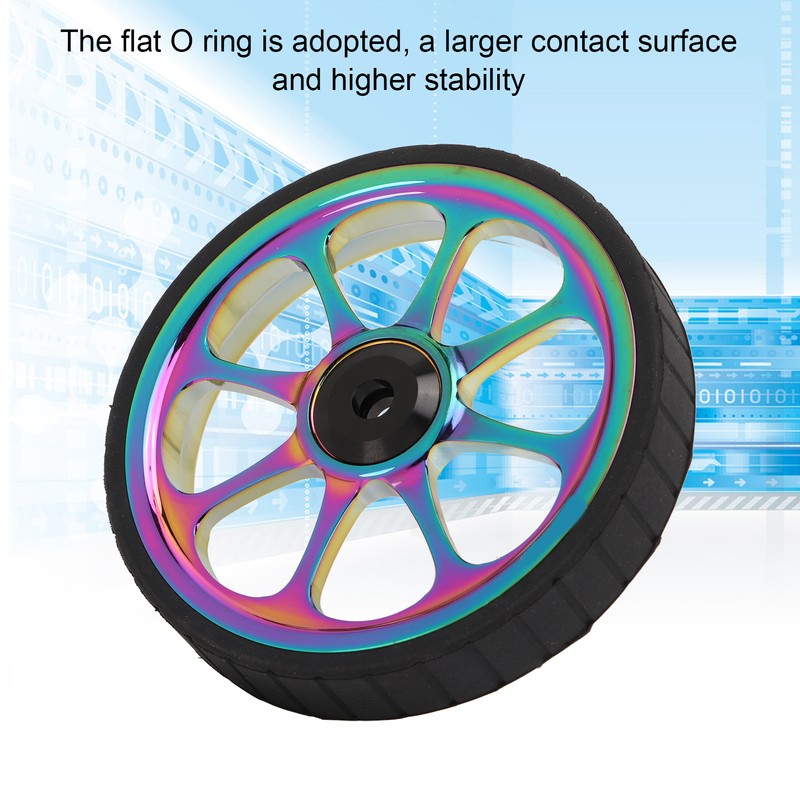 Aluminum Alloy Folding Bike Easy Wheel 82mm Widened Bearing Easy