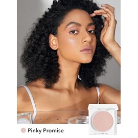 SHEGLAM Cosmic Crystal Mousse Resaltador de larga duración brillo para cara Pinky Promise