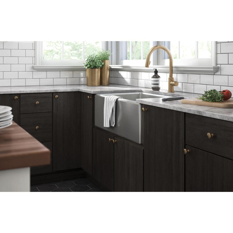 Franklin Brass (10-Pack) – Champagne Bronze Cabinet Knobs for Dressers,