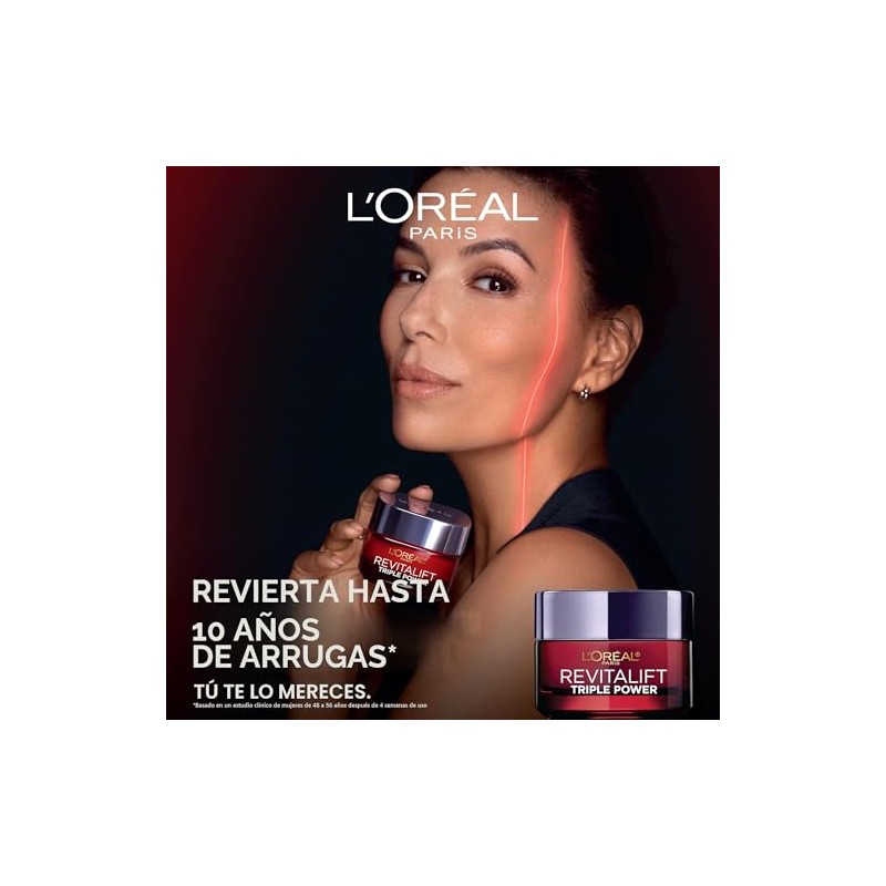 Oreal Paris Revitalift Triple Power Crema Hidratante Facial Antienvejecimiento Pro