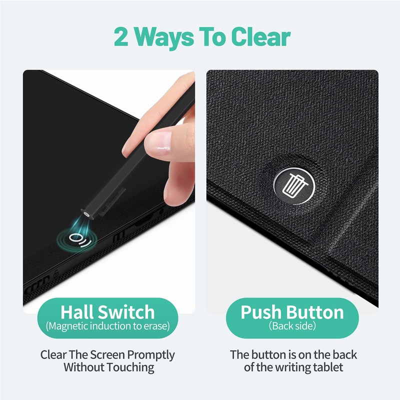 LCD Writing Tablet for Adults: 11.5 Inch with Leather Case
