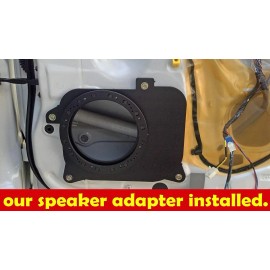 MJM SPEAKER ADAPTERS 1998-2005  GS300/GS400 Rear Door Speaker Adapter Spacer Rings - SAK003_5534