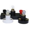 MEETOOT Set of 10pcs Screw Mini Bulb 2.5V and 5pcs