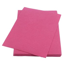 YYCRAFT Stiff Felt Sheets 9 Inch X 12 Inch - 24 Pcs Pack (Thickness:1.2mm,Hot Pink)