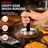 Meat Pounder Tenderizer, Solid Stainless Steel Meat Flattener & Smash
