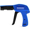 Cable Tie Gun,Knoweasy Fastening Cable Tie Tool,Die-Cast Steel Flush Cut