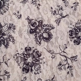 Free People Leggings Womens Medium Layered in Lace Ivory Chamoix Combo M