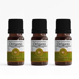 3 Aceites Esenciales de Orégano Puro ZELIHA, Origanum Onites, 15ml, 70% Carvacrol, Origen Turco