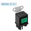 X AUTOHAUX No.8942481610/8942481610/8944233140 Preheating Glow Plug Relay for Yanmar 12V