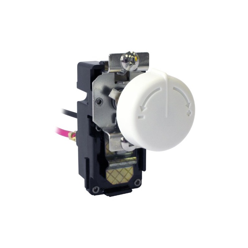 King Electric TKIT-1BW Single-Pole Built in Thermostat Kit, White