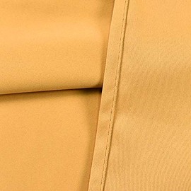 DECOVSUN Cenefa amarilla para cocina, opaca con aislamiento térmico de 100 x 18 pulgadas, cortinas cortas con ojales para dormitorio/sala de estar, 1 panel