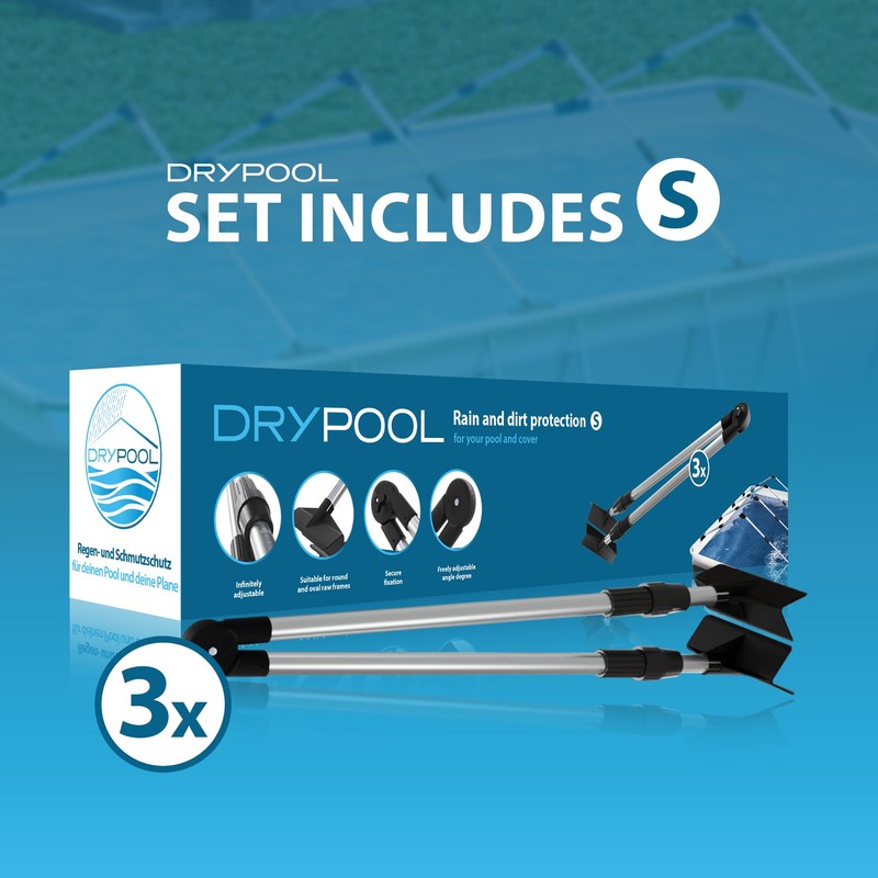 Rain, Winter and Dirt Protection for Your Pool and Cover