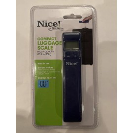 Complete Home 1 Complete Home Compact Digital Travel Luggage Scale Beeper LBS KG 6x1" Max 80lb