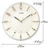 RHYTHM CITIZEN 8MY556-006 CITIZEN Wall Clock Radio Clock Continuous Second