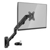 Mount-It! Single Monitor Wall Mount, Computer Monitor Wall Mount Arm,