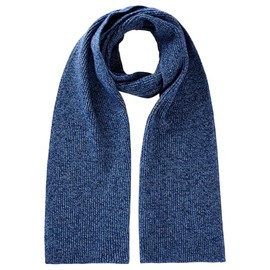 United Colors of Benetton Men's Knitted Scarf 1235uu00c, Blue, One Size