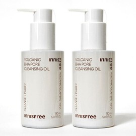 Innisfree Volcanic Pore Baja Cleansing Oil 150ml +150ml / 이니스프리 화산송이 모공 바하 클렌징 오일 150ml +150ml