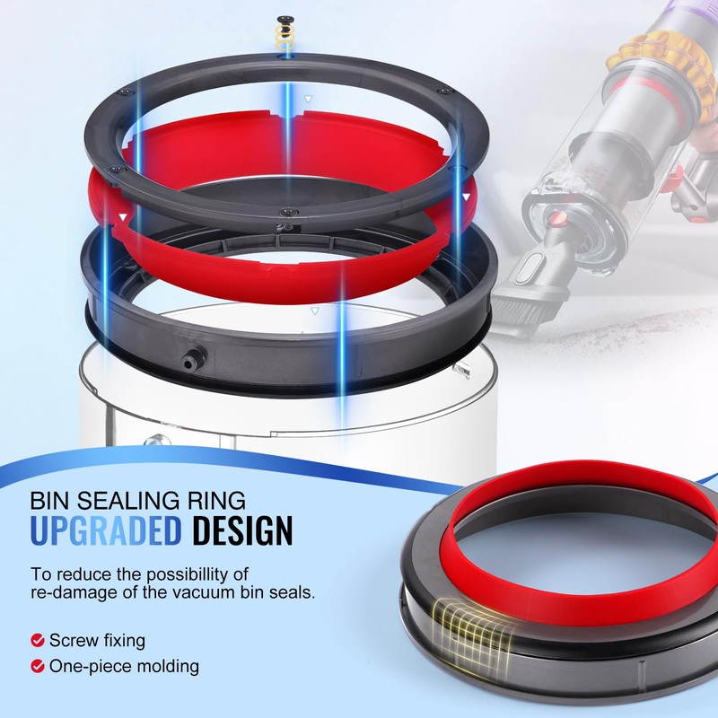 Upgraded Canister Compatible with Dyson V11 V15 SV14 SV15 SV22