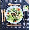 Bamboo Travel Utensils - To-Go Ware Utensil Set with Carrying
