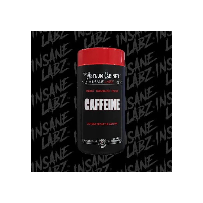 Cafeína Insane Labz 120 Cápsulas Energía Gym
